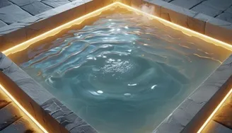 水中用3面発行ラインライト