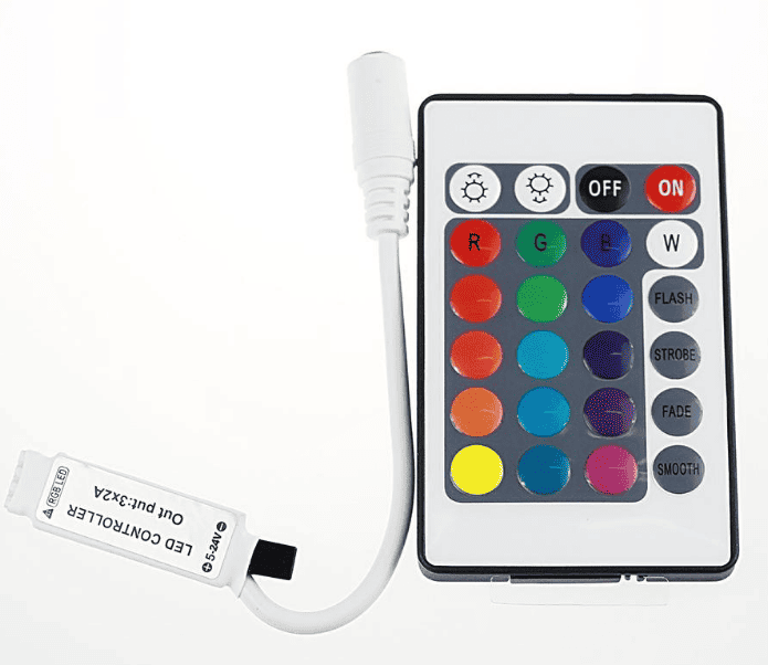 テープライトで簡単に使える、RGBコントローラーの紹介 | LED照明器具 